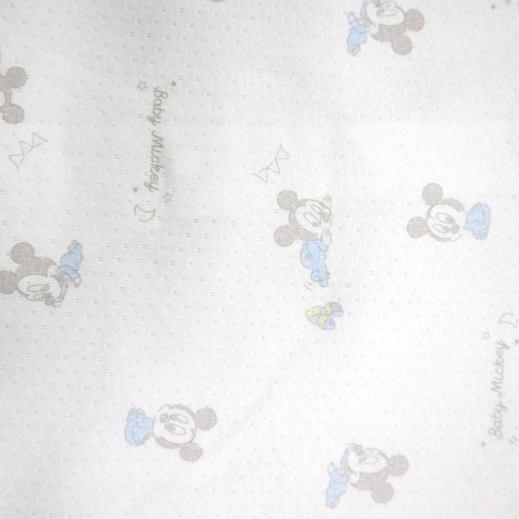 Takihyo Disney and Poo with Mesh Short Baby Boys and Sizes 215102604 Mickey, Minnie, Pre-Owl Ribbon, Jersey, Sleeve, Clothes, Girls, 60-70,