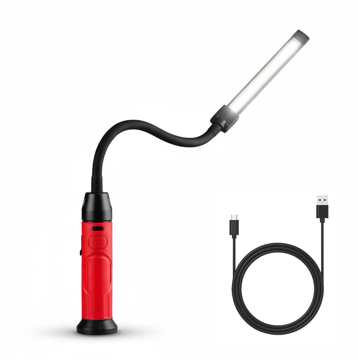 Rechargeable Led Work Light Magnetic Work Light Led Gooseneck Light Cob Work Light Flexible Work Light Mechanic Work Light Usb