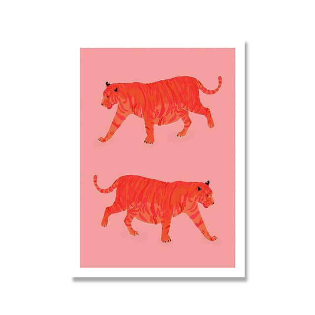 

Рамка из цельного дерева Багуа Тигры Зеленые художественные принты Животные Холст Картина Удачи Тигр Плакаты Хиромантия Гадалка Настенные картины Домашний декор 15*20cm(with frame)