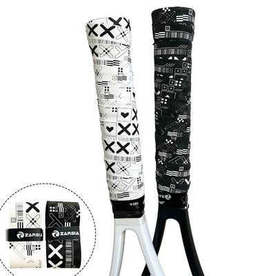 1PC 110*3CM Badminton Racket Matte Print Sweatband Winding Non-Slip PU Hand Glue For Tennis Racket Baseball Fishing Rod Bicycle Handle