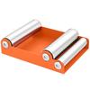 Motorcycle Wheel Cleaning Roller Stand with Steel Frame, Aluminium Rollers, Motorcycle Maintenance Stand for Tyre Cleaning and Chain Lubrication