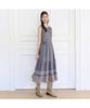 THURSDAY ISLAND Border Mix Sleeveless Dress_T264Mop213W