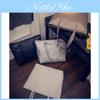 Women's Large Capacity Pu Tote Bag Retro Casual Style Handbag With Zipper