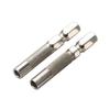 4pcs Magnetic 6.35mm Hex To 4mm Socket Bit Adapters, Quick Release Holders For Electric Screwdriver Hand Tools