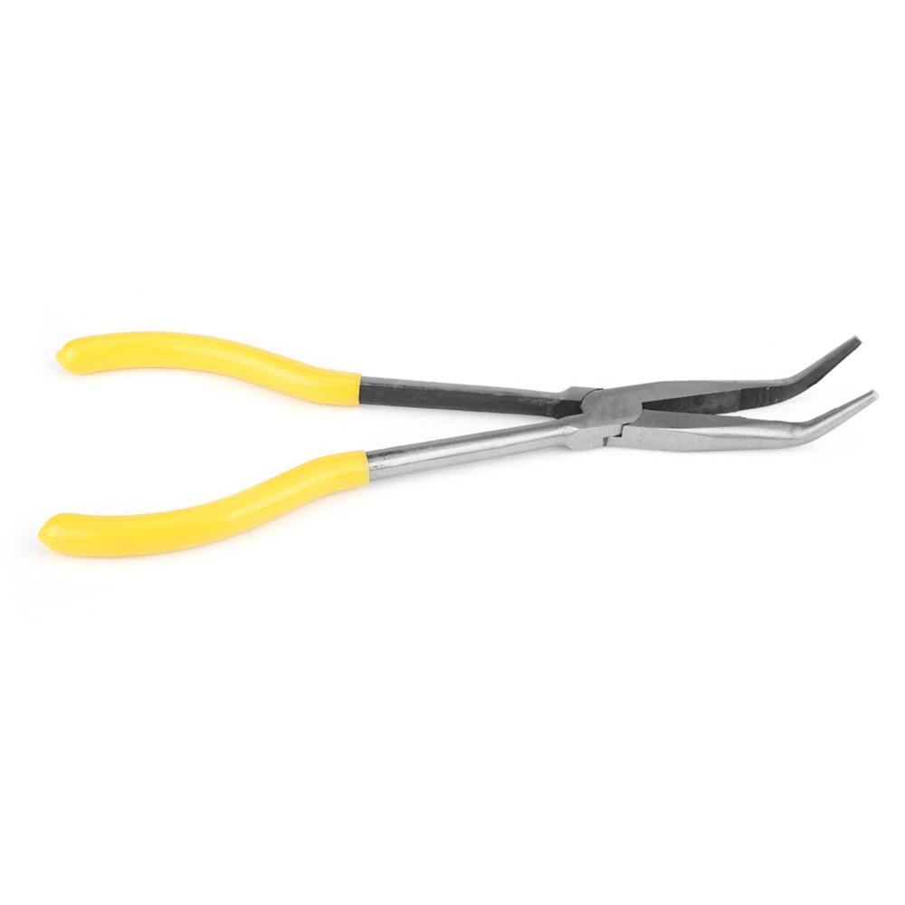 45 Degree Bend Long Reach Pliers Extra Long Long Nose Pliers Needle Nose Pliers  Vehicle Repairing
