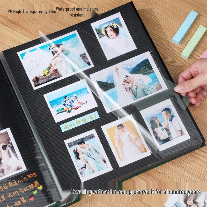 Handun Heart Design Leather Photo Album