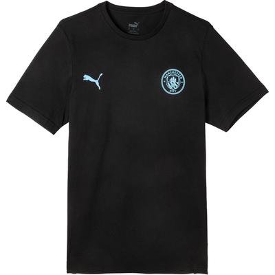 Mcfc Ess Prodyšné Pánské Tričko s Krátkým Rukávem a Kulatým Výstřihem Černé 769147-01