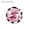 51pcs Cowgirl Party Tableware Set Includes Plates Napkins Cups Tablecloth