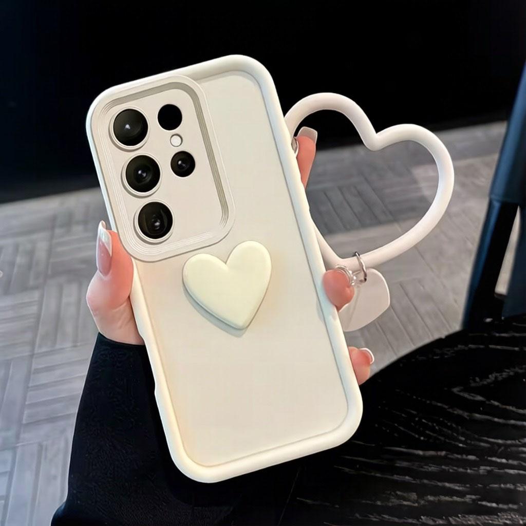 Cute 3D Love Heart+Bracelet Silicone Phone Case For Honor 400 300 200 90 600 Lite 400 Smart 5G 100 80 70 60 50 30 20 Pro 10 20i
