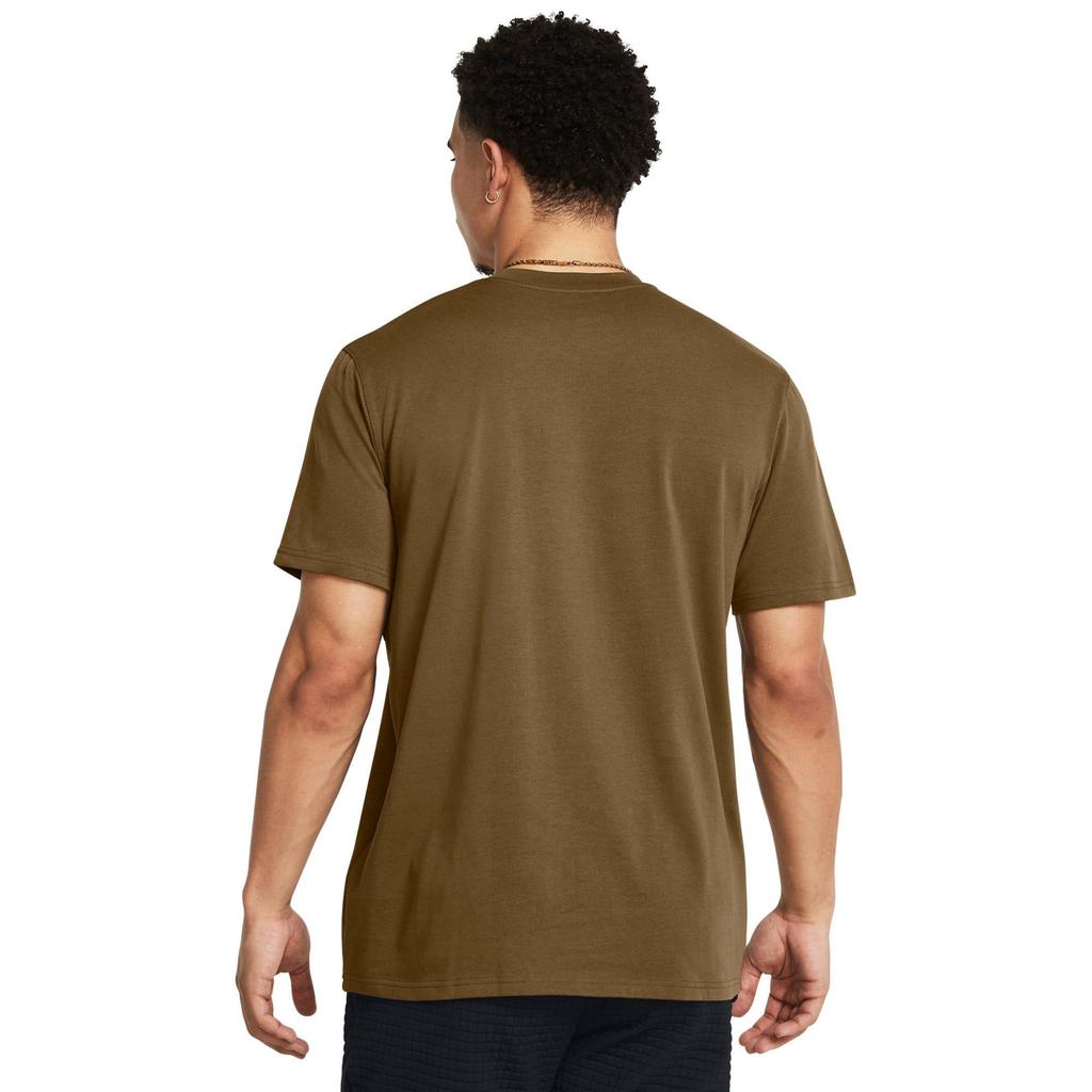 Under Armour Mens Patch Heavyweight Short-Sleeved T-Shirt