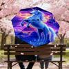 1pc Unicorn Fantasy Pattern Umbrella Design Automatic Opening and Closing Umbrella, High-quality Travel Umbrella,  c1128097