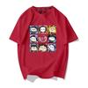 Chiikawa Personaj Drăguț Ventilator Merch Tricou Unisex Gât Rotund Croială Largă Casual Vară Mânecă Scurtă Tineret Harajuku Streetwear Top Zilnic