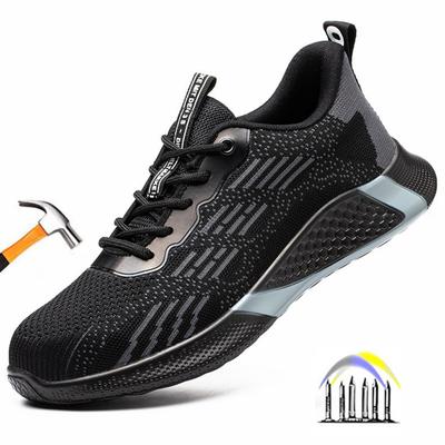 Lightweight Safety Shoes for Men Comfortable Work Shoes Boots Anti Puncture Indestructible Safety Shoes Anti Slip Labor Shoes