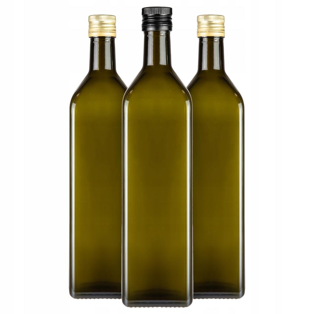 10X Marasca Olive Bottle 1L With Dispenser