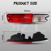 MN133775 Rear Bumper Brake Lamp Bar MN133776 Tail Turn Signal Light for Mitsubishi Pajero Montero 2003 2004 2005 2006 Taillight