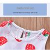 Girls' Floral Summer Princess Beach Dress, Cotton Silk Tank, A-line Skirt