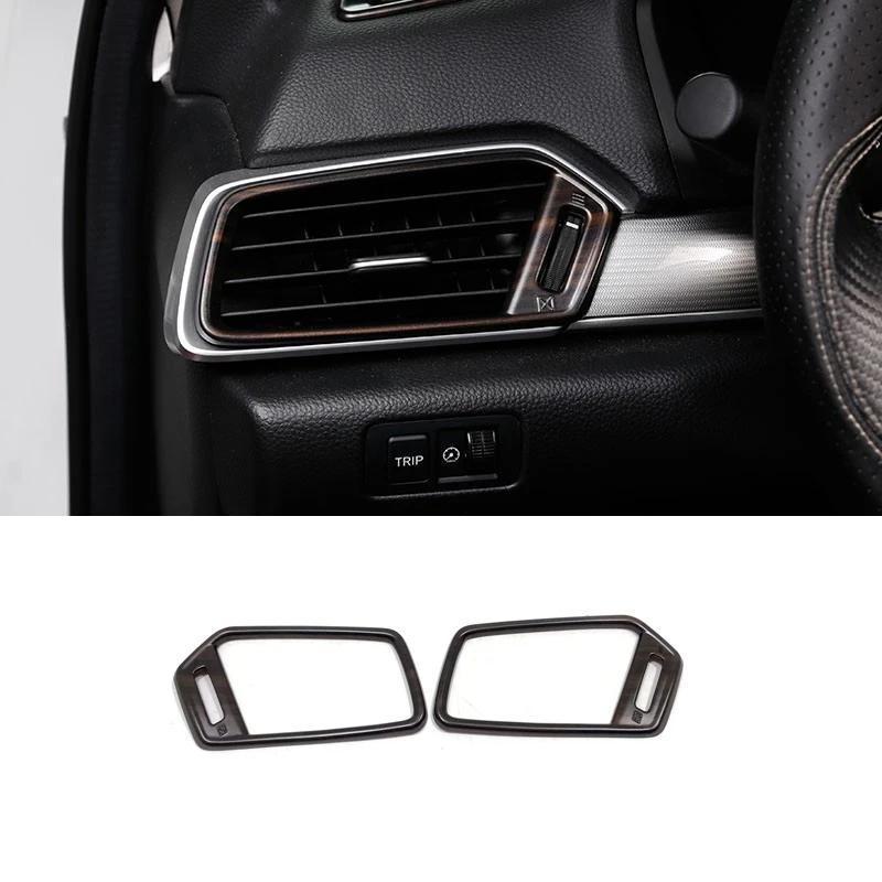 For Honda Accord 10th Gen 2018 Carbon Fiber Style Interior Dashboard Air Vent AC Outlet Cover Molding Trim Decals
