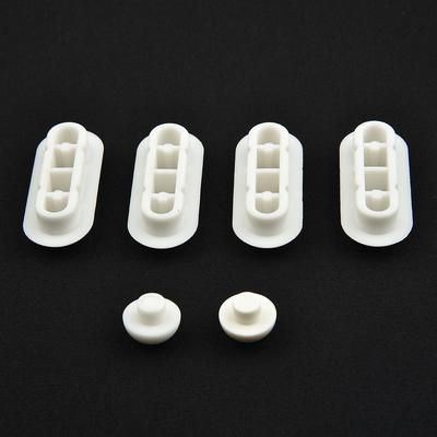 Toilet Lid Toilet Seat Buffers Pack-White Stop Bumper EVA+HDPE White Kits