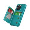 For iPhone 16 15 14 13 12 11 Pro Max XR Wallet Case with Card Slot, Folio Flip RFID Blocking Protective Phone Cover with Stand