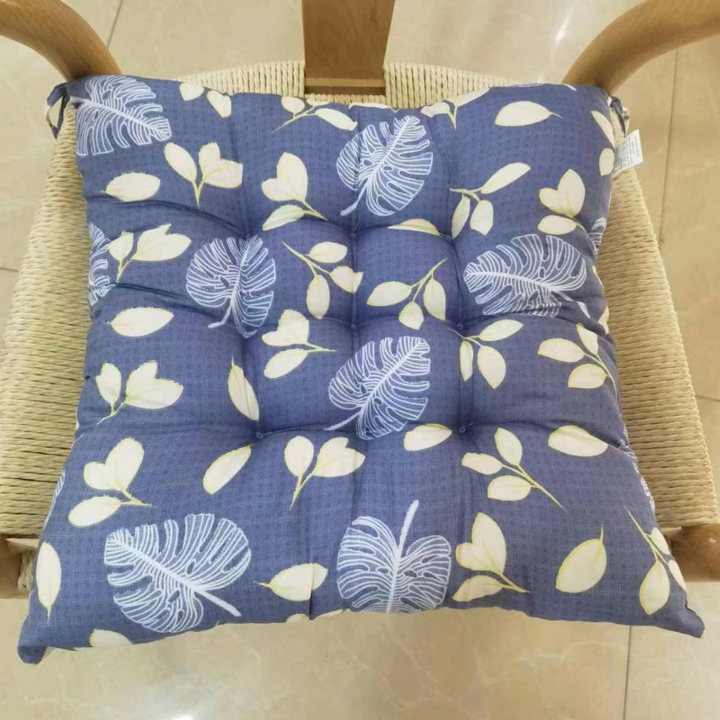 Thickened Printed Chair Seat Pad for Office, Student, or Dining Chairs