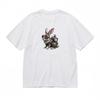 Women's Classic T-Shirt Charming Rabbit Wearing Goggles with Gear Details Print