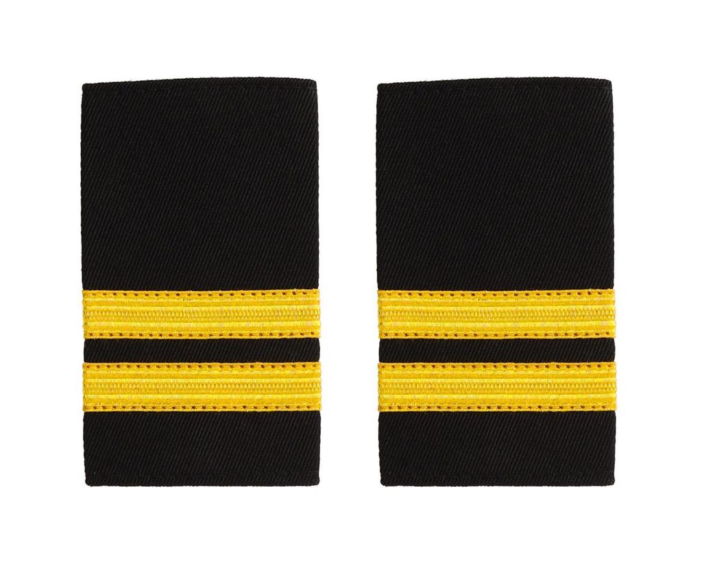 Washable Silk Metal Wire Aviation Shoulder Boards for Security Uniforms - Suitable for China Eastern and Hainan Airlines