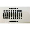 JEEP WILLYS MB GPW CJ2A 3A 3B CJ5 M38 M38A1 FOOTMAN LOOPS BRACKET 12 PCS |Fit