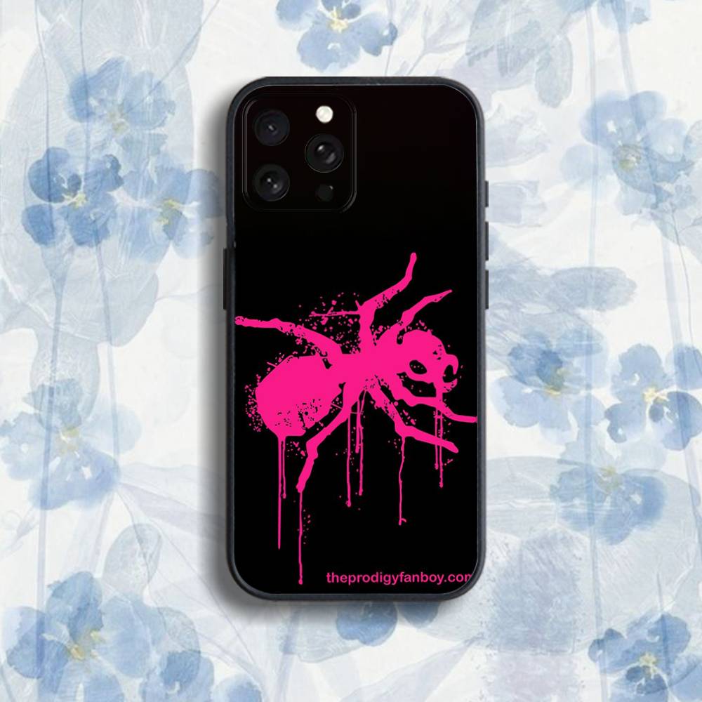 The ProdigyS Logo ElectronicS Phone Case For iPhone 17,16,15,14,13,12,Pro,Max,Plus,E,SE4,Air,Mini Black Soft Box