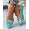Fashion Summer Breathable Solid Color Vulcanized Shoes Floral Embroidery Bowknot Loafers Women Non-slip Flower Sneakers Chaussure Femmes