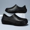 Fashion Thick Soled Height Increase Men Chef Shoes Oil Proof Waterproof Kitchen Cook Shoes Clogs Work Hospital Anti Slip Sandals Unisex