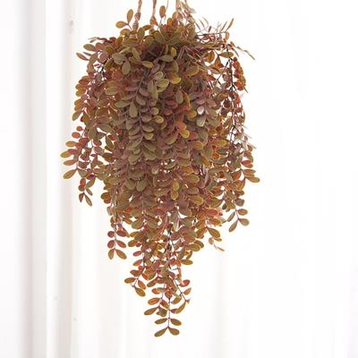 Plante Artificielle Suspendue Résistante aux Intempéries Plastique Vibrant Décoration d'Intérieur Lierre Artificiel pour Salon