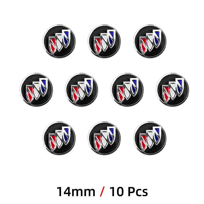 13mm 14mm 17mm Auto-Fernschlüssel Aluminium-Logo-Aufkleber Für Buick GL6 Envista Park Avenue royaum enclave Encore Envision Excelle XT