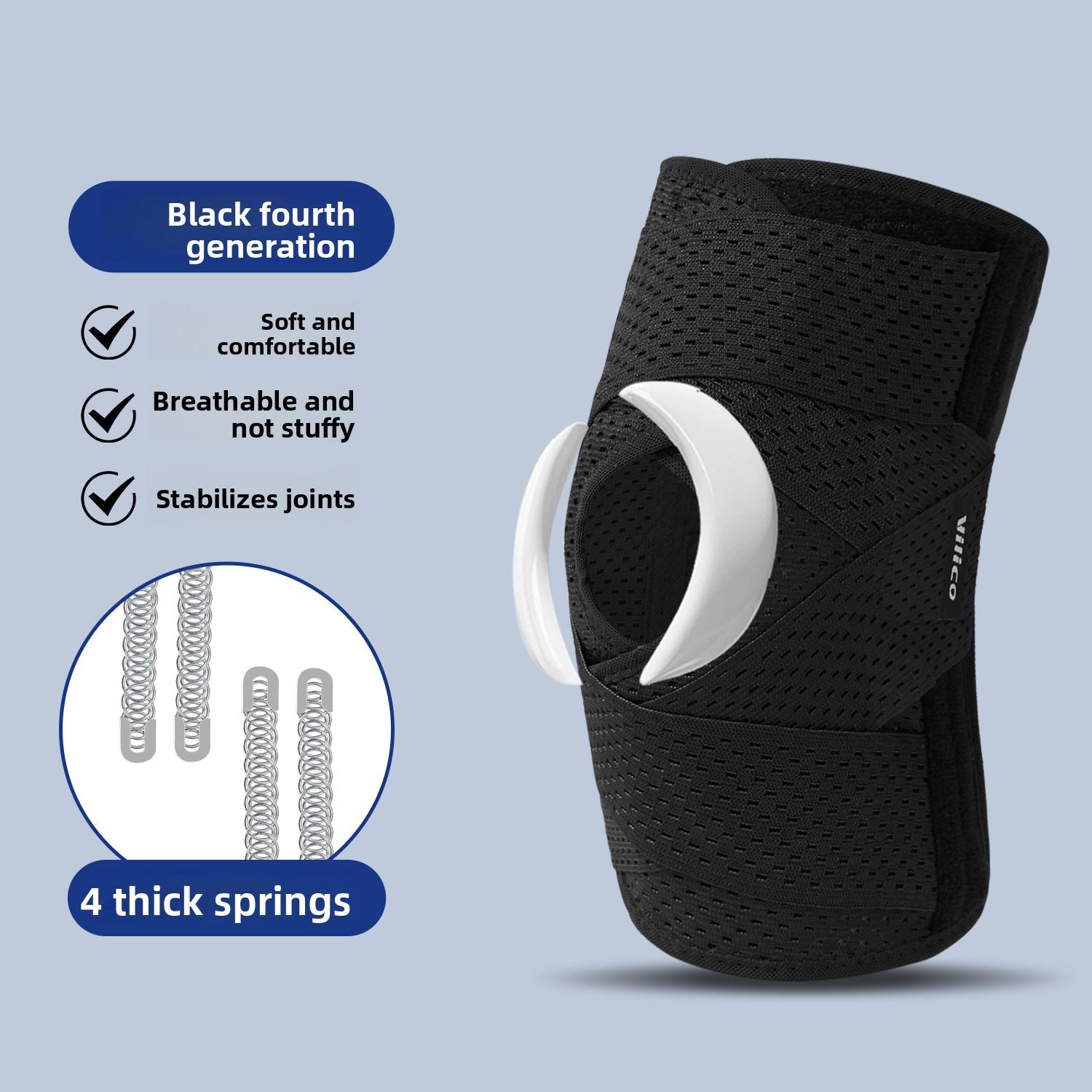 

Унисекс Эластичные Наколенники, Дышащая Полиэфирная Ткань, Спортивная Поддержка для Баскетбола - Подходят для Различных Видов Активного Отдыха XL