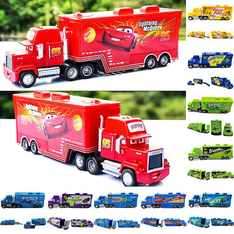 Pixar Cars Childrens Toy Car Model Kesun Storm Uncle Mac Truck Alloy