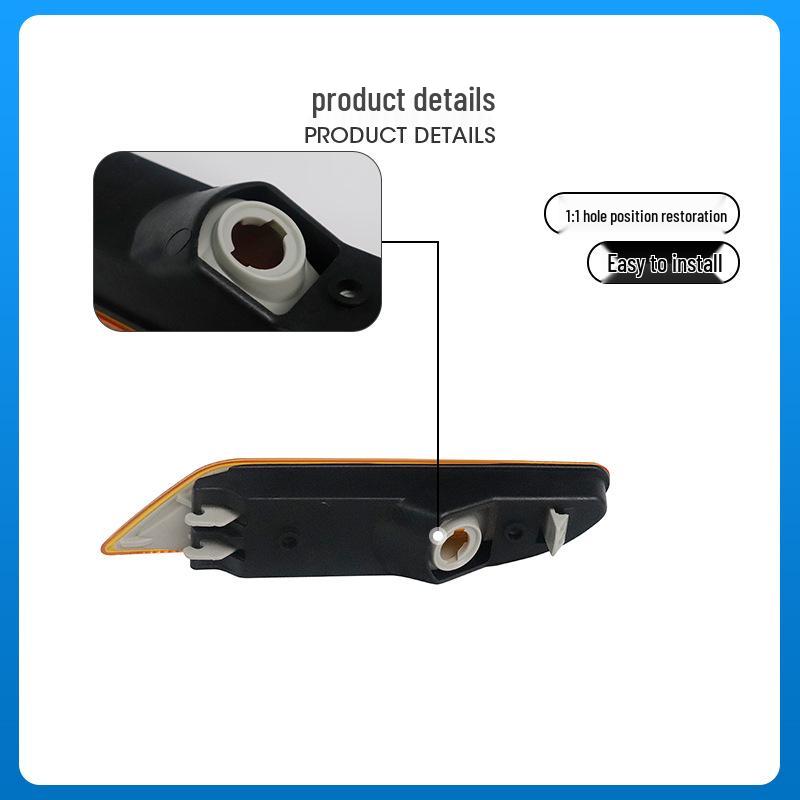 Front Bumper Side Turn Signal Light for Mercedes S-Class W221 S500 (2218200221/2218200121)