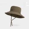 Summer Outdoor Sun Hat With Wide Brim And Solid Color Design Outdoor For