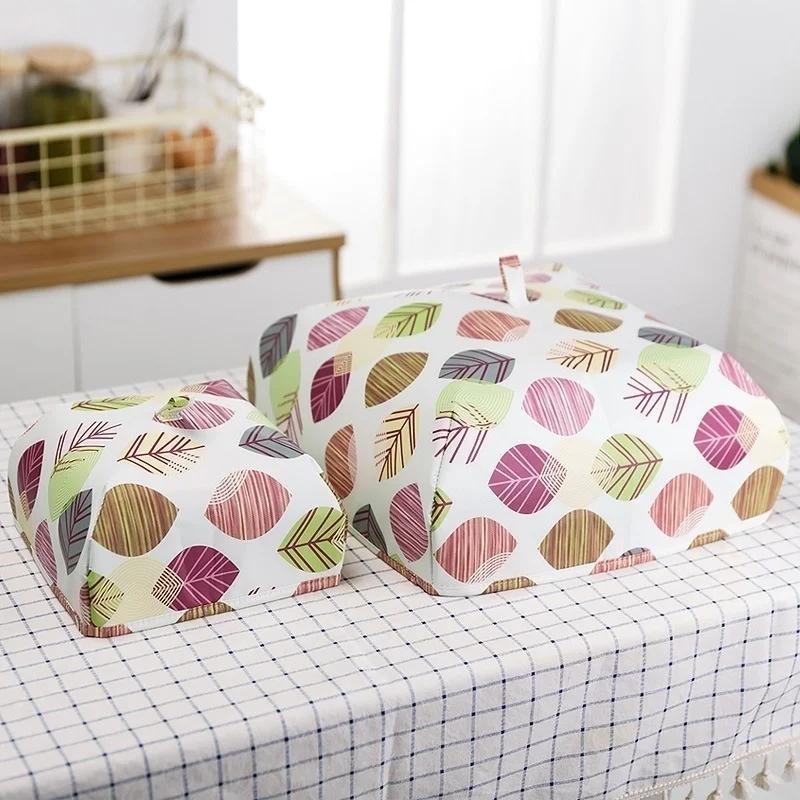 Faltbare Lebensmittelabdeckungen Warmhalten Heiß Aluminiumfolienabdeckung Geschirr Isolierung Utensilien Küchentisch Zubehör Werkzeuge