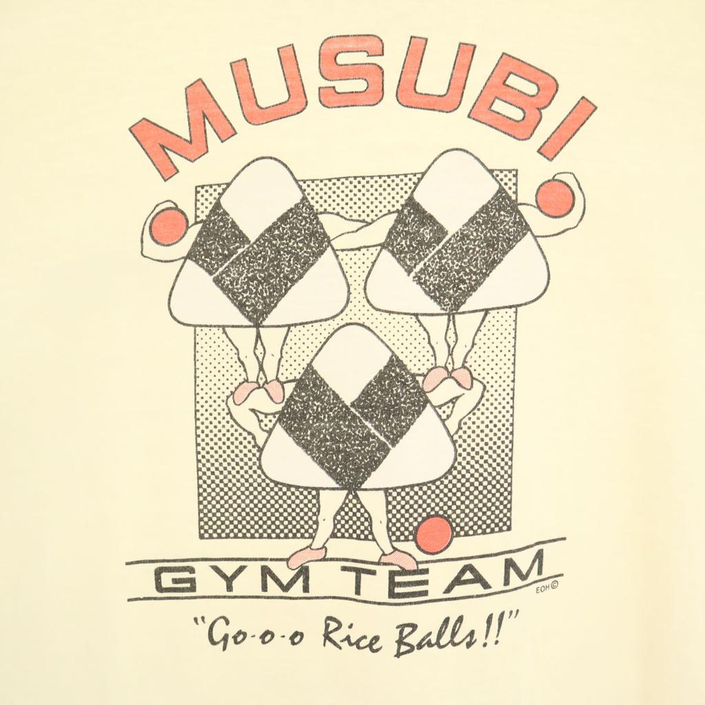 ONEITA 90s Made in USA Old Musubi Gym Team Short sleeve T-shirt Men's Used