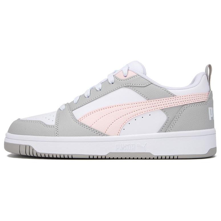 

Puma Rebound V6 Прочные Дышащие Низкие Кроссовки Унисекс Кроссовки Серый Белый 392328-08 35.5