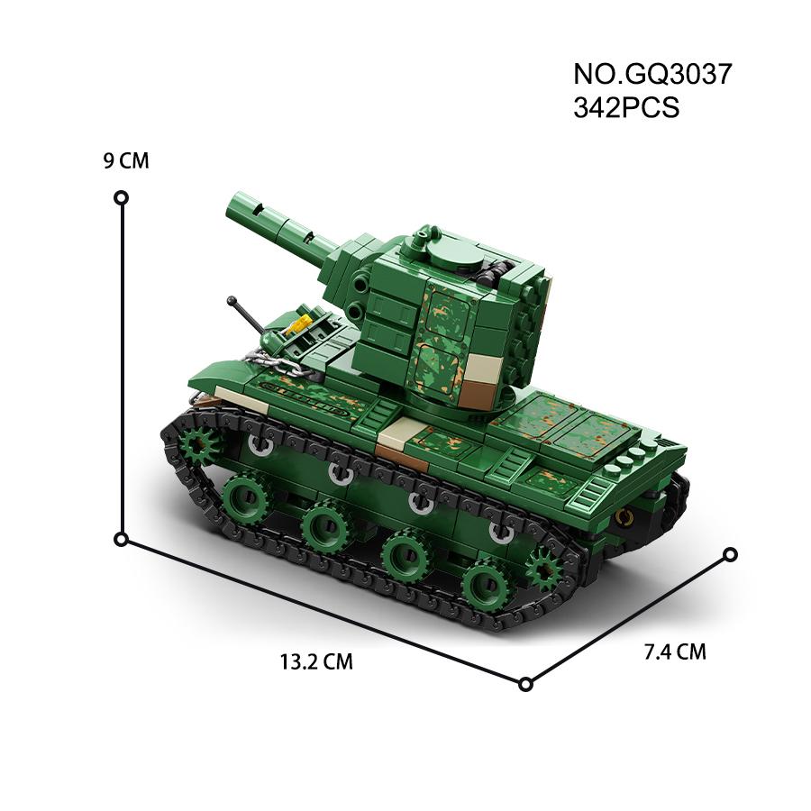 Militärspielzeug Simulationsmodell Panzer Bausteine Set WW2 Armee Fahrzeuge Bausteine Spielzeug für Jungen Weihnachtsgeschenke