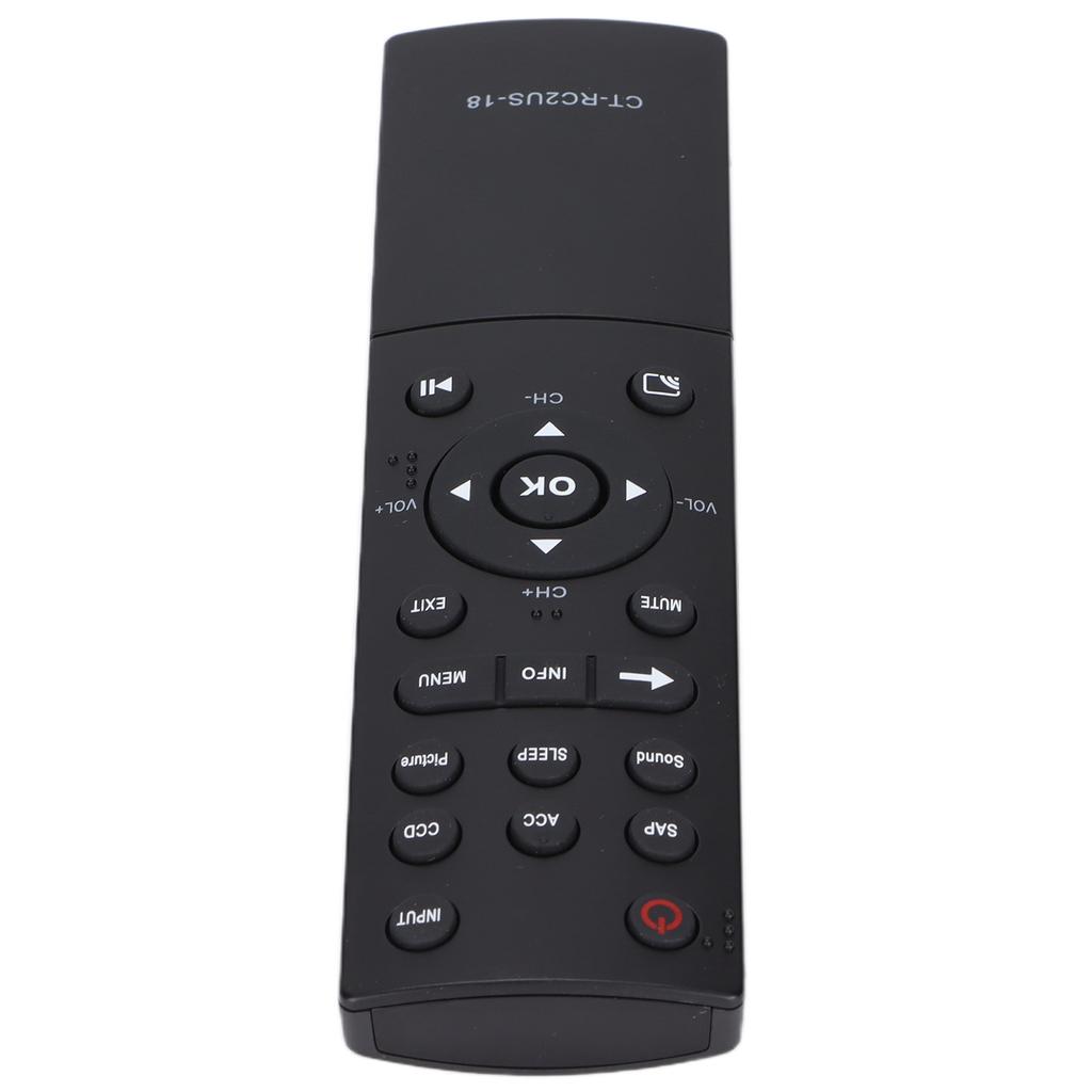 LED TV Remote Control Easy to Operate Remote Control Replacement for Toshiba 32L221U 43L621U 43L511U18 49L621U 50L711M18