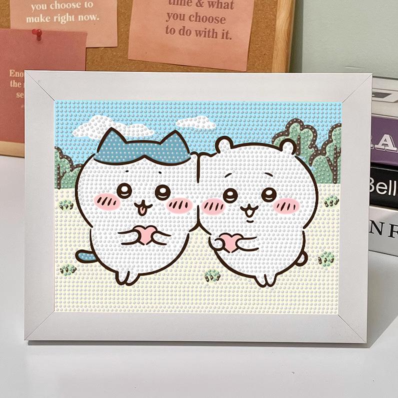 Kit de Peinture Diamant 5D Sanrio Encadré – Jouet Éducatif pour Enfants