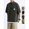 Polo Shirts Men Japan Style Streetwear Harajuku Short Sleeve T Shirts Summer Plus Size