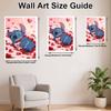 Disney Diamond Painting Kit Unframed Sleeping Stitch Heart Classic Style Home Decor Craft, Perfect Gift Idea