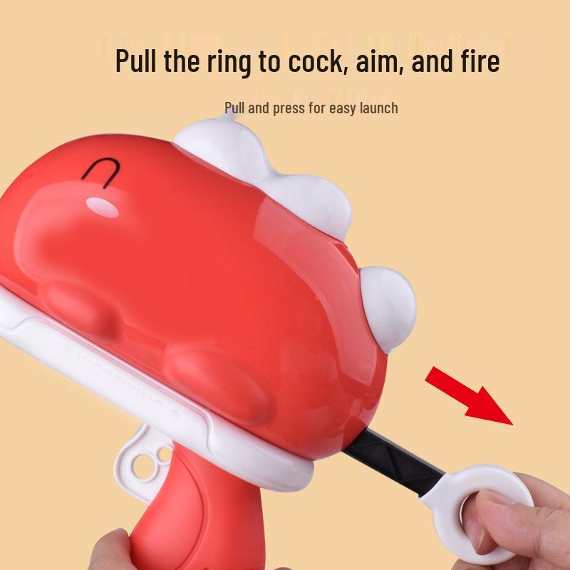 Dinosaur Sticky Ball Target Launcher - Indoor Shooting Toy for Kids