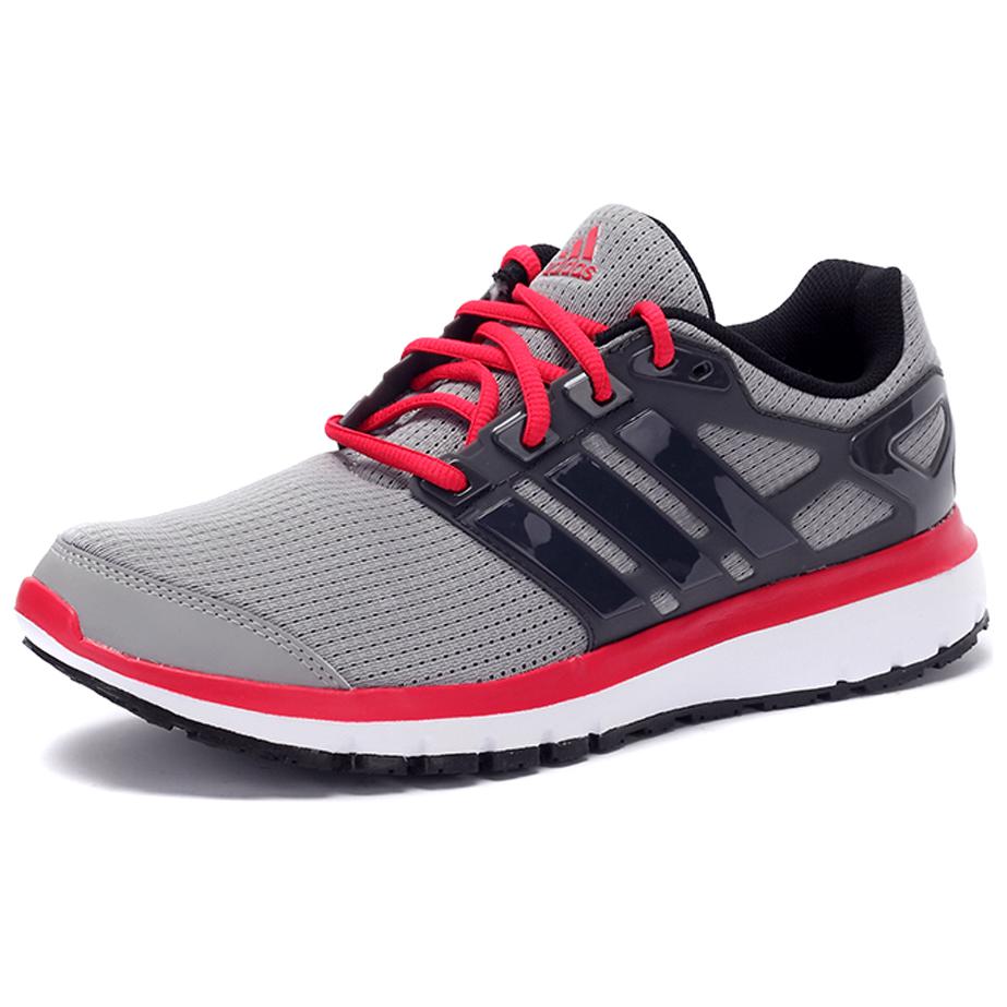 Adidas Energy Cloud Bequeme Rutschfeste Strapazierfähige Low-Top Laufschuhe Herren Sneaker Grau Schwarz Rot BB4113
