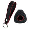 Keychain Silicone Car Key Case Cover For Toyota Auris HiLux Corolla Fortuner Prado Verso Camry Yaris Vitz Vios Ractis 2/4 Button