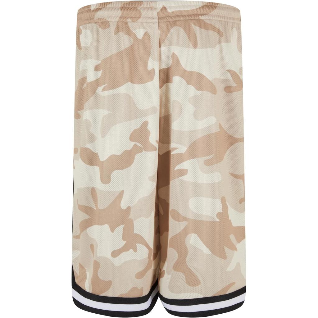 Urban Classics Mens Mesh All-Over Print Shorts
