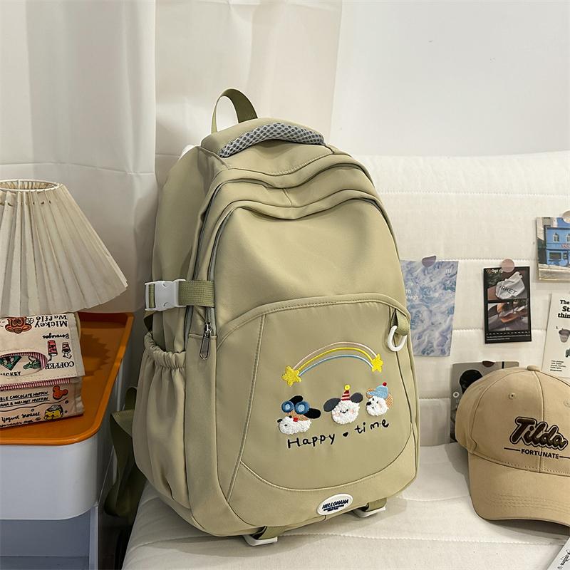 Cartoon Student Schoolbag Women's Lightweight Backpack