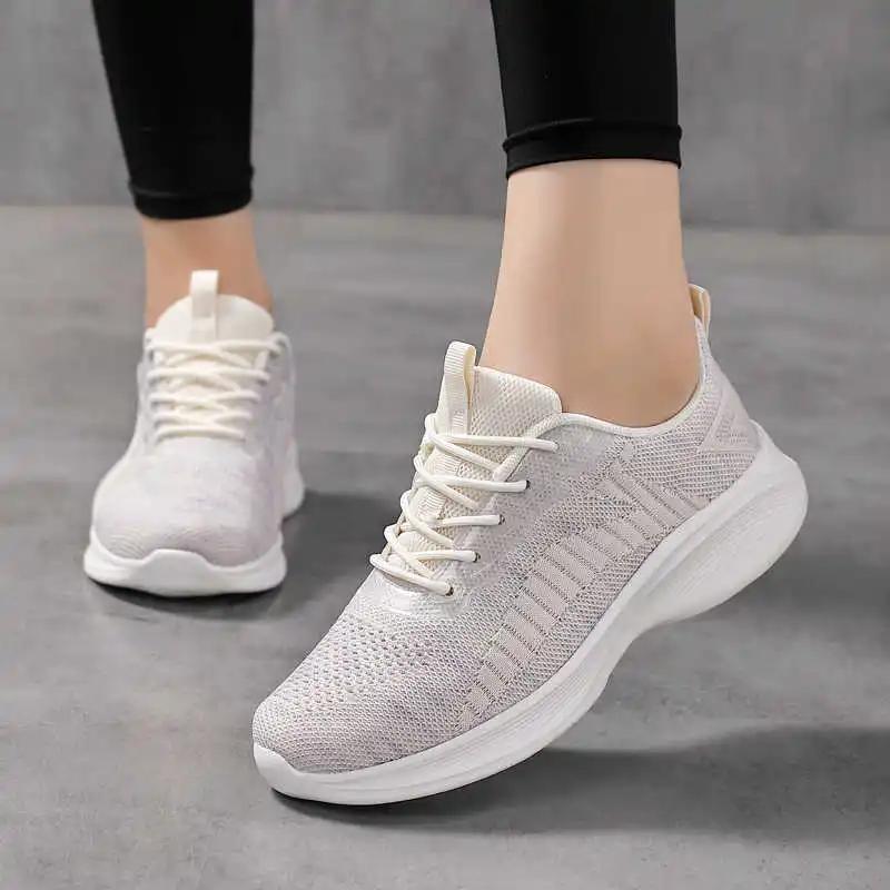 Fashion High Sole Thick Heel Women's Fuchsia Shoes Flats Sports Women Sneakers Black Moccasin Woman Cosplay Novelty Sheos Topanky